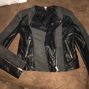 Leather/Suede jacket from H&M
